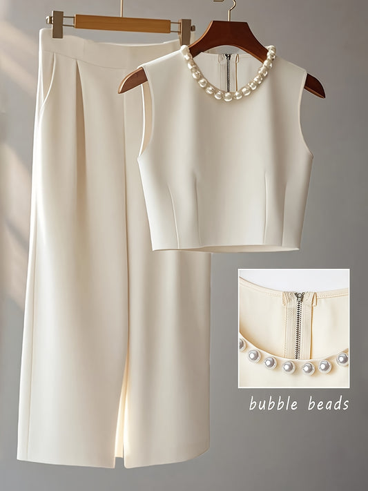 Stylish and modern casual two-piece outfit set