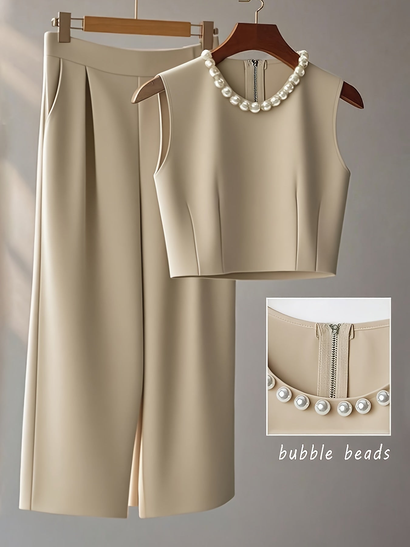 Stylish and modern casual two-piece outfit set