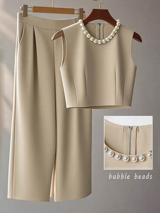 Stylish and modern casual two-piece outfit set