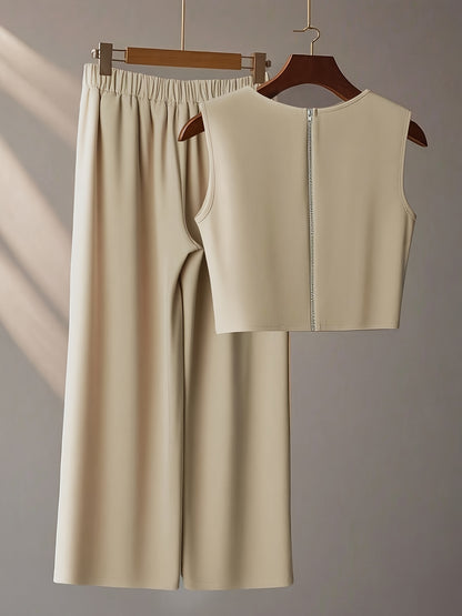 Stylish and modern casual two-piece outfit set