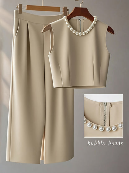 Stylish and modern casual two-piece outfit set